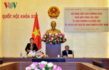 Tăng cường phối hợp giữa UBTVQH và Đoàn Chủ tịch UBTW MTTQ Việt Nam