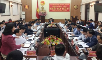 UBND tỉnh họp Phiên thứ 27, nhiệm kỳ 2016 - 2021