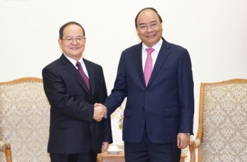 Thủ tướng tiếp Bí thư Đảng ủy Khu Tự trị dân tộc Choang Quảng Tây