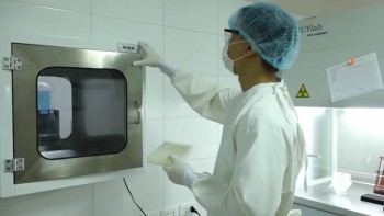 Bệnh viện Trung ương Thái Nguyên nỗ lực trong xét nghiệm SARS-CoV-2