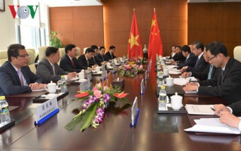 Thúc đẩy quan hệ đối tác hợp tác chiến lựơc toàn diện Trung-Việt