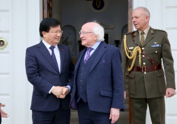 Ireland luôn mong muốn thúc đẩy quan hệ hợp tác với Việt Nam