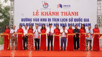 Khánh thành đường vào Di tích lịch sử Quốc gia Địa điểm thành lập Hội Nhà báo Việt Nam