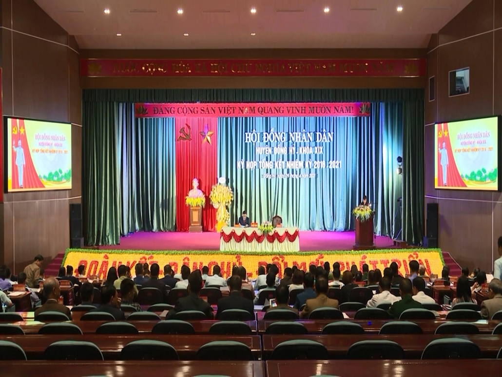 Kỳ họp HĐND huyện Đồng Hỷ tổng kết nhiệm kỳ 2016-2021