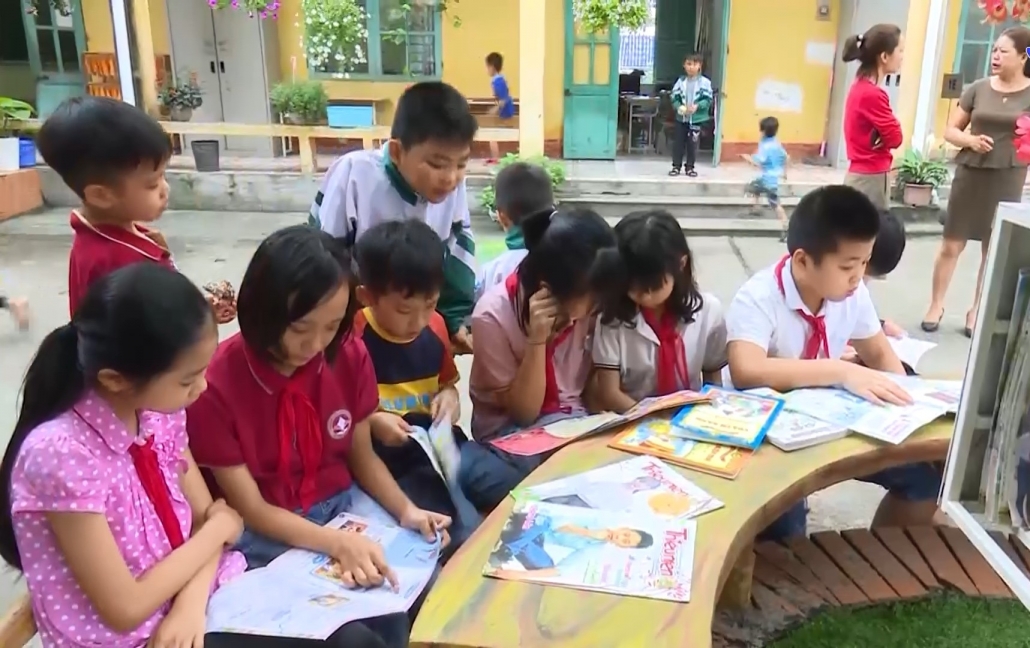 Truyền lửa cho văn hóa đọc trong học đường
