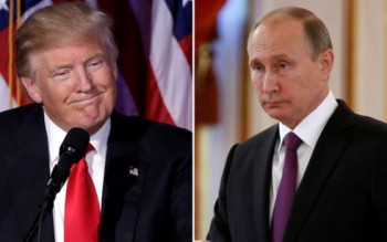 Tổng thống Mỹ Trump điện đàm với Tổng thống Nga Putin về Syria