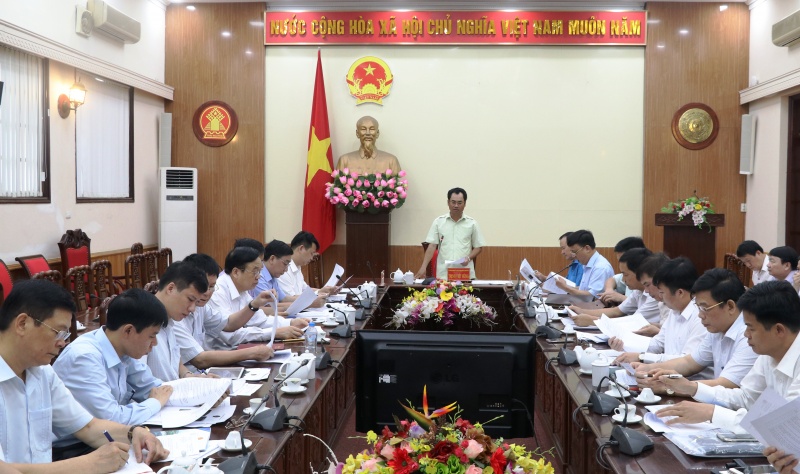 Đánh giá tiến độ công tác chuẩn bị Hội nghị xúc tiến đầu tư tỉnh Thái Nguyên