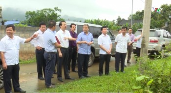 Lãnh đạo tỉnh kiểm tra dự án Khu tái định cư xã Vạn Thọ, huyện Đại Từ