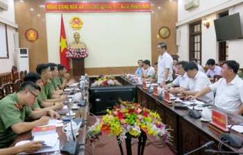 Đoàn công tác của Bộ Công an kiểm tra công tác bảo vệ bí mật Nhà nước tại Thái Nguyên