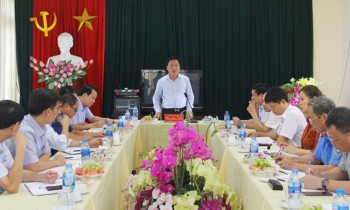 Lãnh đạo tỉnh Thái Nguyên làm việc với Sở Giao thông vận tải