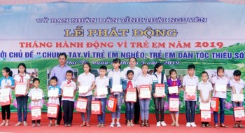 Thái Nguyên phát động Tháng Hành động vì trẻ em năm 2019