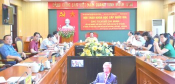 Chủ tịch Hồ Chí Minh với sự nghiệp đổi mới, phát triển và bảo vệ Tổ quốc