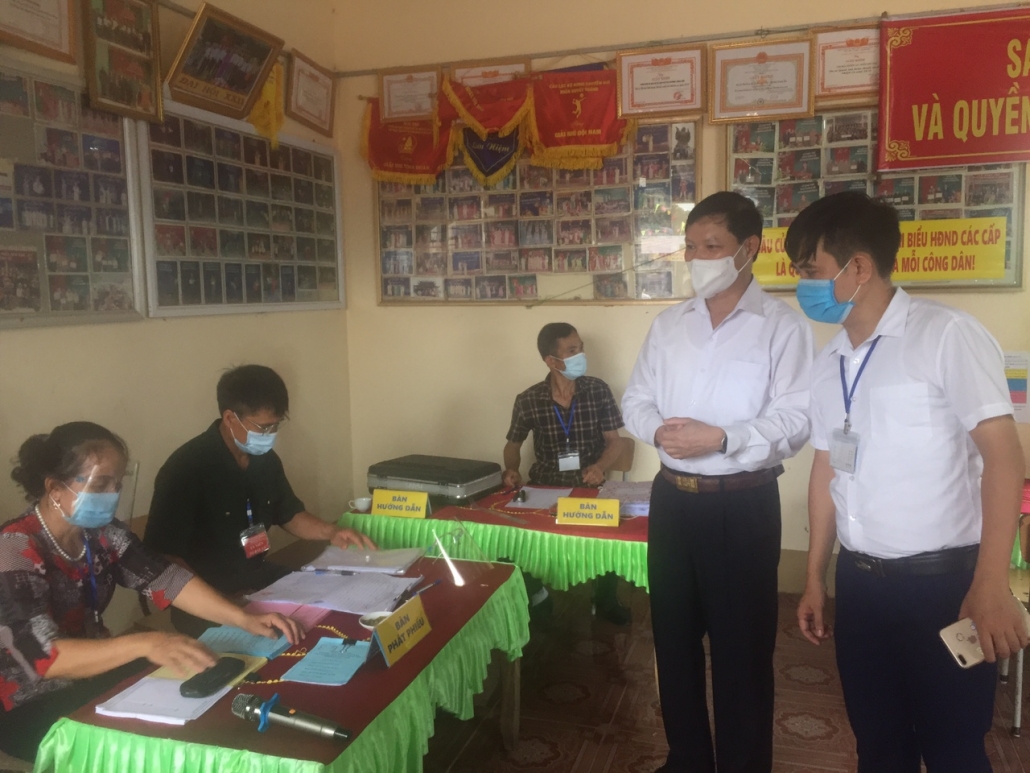 Thái Nguyên: Không khí ngày hội bầu cử tại các địa phương