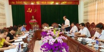 Ủy ban Kiểm tra Tỉnh ủy làm việc với Thị xã Phổ Yên