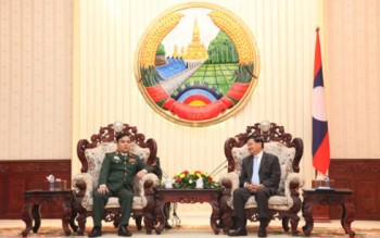Lãnh đạo Lào tiếp Ban công tác đặc biệt Chính phủ Việt Nam