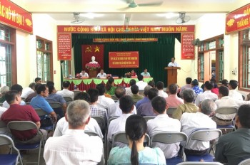 Đại biểu HĐND tỉnh tiếp xúc cử tri thị xã Phổ Yên
