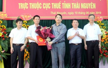Thái Nguyên - Công bố Quyết định thành lập các Chi cục thuế khu vực thuộc địa bàn