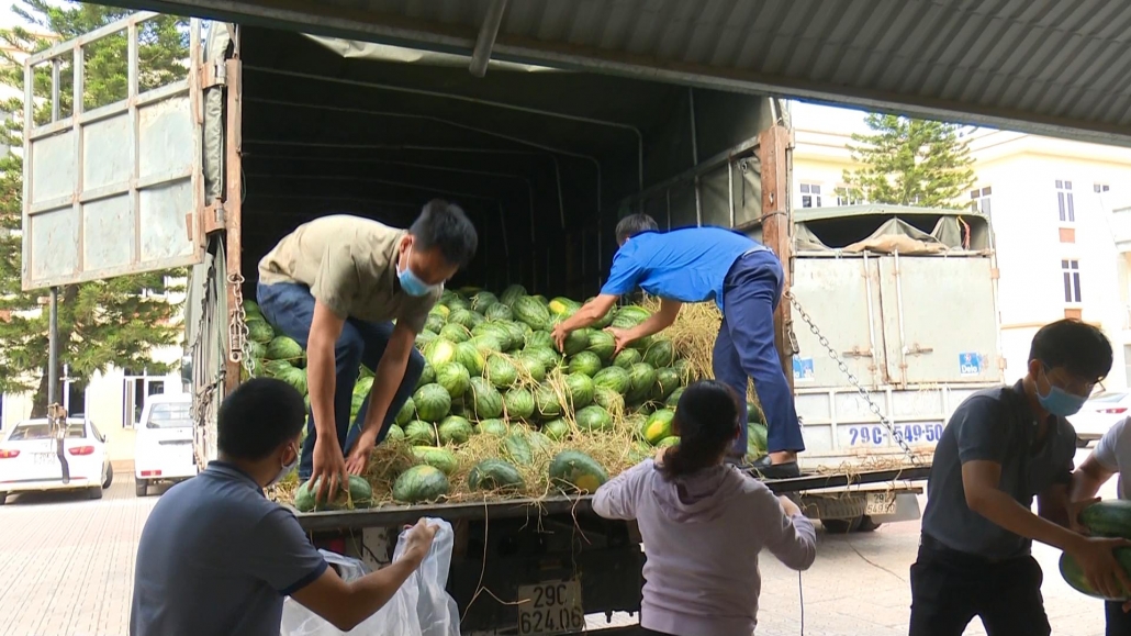 Hỗ trợ tiêu thụ nông sản cho tỉnh Bắc Giang - đã psts 8.6