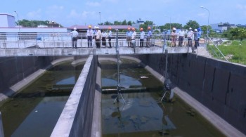 Đẩy nhanh tiến độ Dự án Hệ thống thoát nước và xử lý nước thải tại TP Thái Nguyên