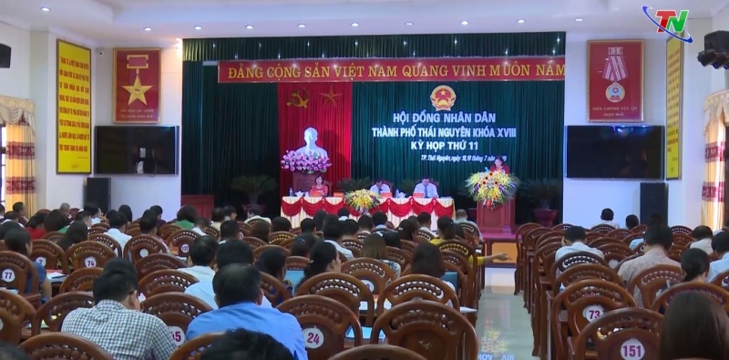 Khai mạc Kỳ họp thứ 11, HĐND thành phố Thái Nguyên khóa XVIII, nhiệm kỳ 2016 - 2021