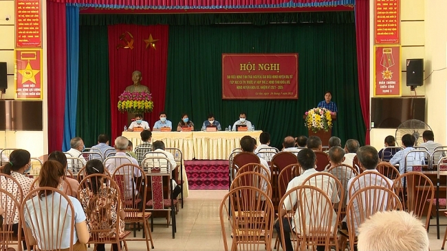 Tiếp xúc cử tri trước Kỳ họp thứ 2, HĐND tỉnh Thái Nguyên khóa XIV
