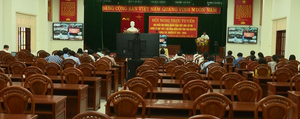 Đại biểu HĐND tỉnh tiếp xúc cử tri trước Kỳ họp thứ 2, HĐND tỉnh Thái Nguyên khoá XIV - đã psts 22.7