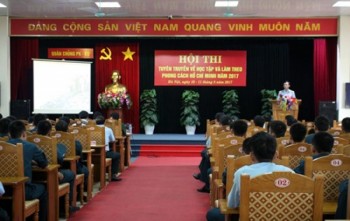 Hội thi tuyên truyền về học tập và làm theo phong cách Hồ Chí Minh năm 2017
