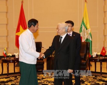 Tổng Bí thư Nguyễn Phú Trọng tại Myanmar