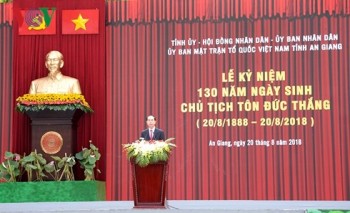 Chủ tịch nước: Nguyện phấn đấu thực hiện mong muốn của Bác Hồ, Bác Tôn