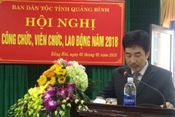 Lập chứng từ khống, Phó Trưởng ban Dân tộc tỉnh Quảng Bình bị kỷ luật