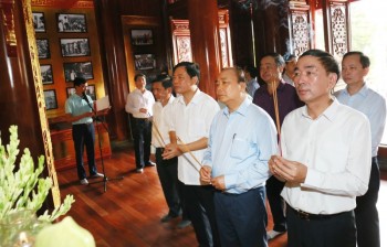 Thủ tướng Chính phủ Nguyễn Xuân Phúc thăm, làm việc tại Thái Nguyên