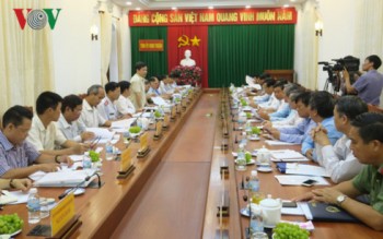 Đoàn công tác về chống tham nhũng làm việc tại Tỉnh ủy Ninh Thuận