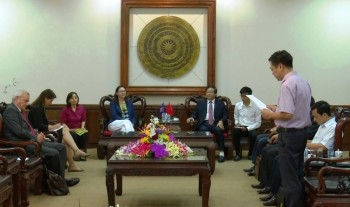 Đoàn công tác của Đại sứ quán Australia thăm và làm việc tại Thái Nguyên