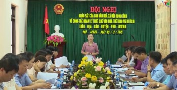 Ban Văn hóa - Xã hội HĐND tỉnh khảo sát tại huyện Phú Lương