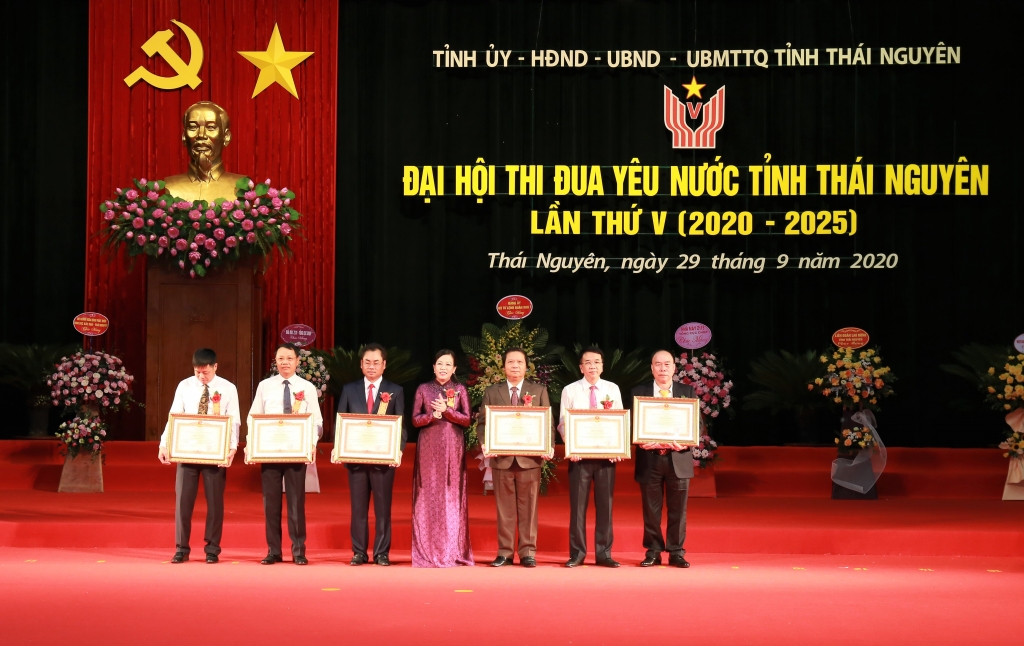 Trực tuyến Đại hội Thi đua yêu nước tỉnh Thái Nguyên lần thứ V, giai đoạn 2020   2025