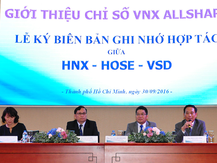 Thị trường chứng khoán Việt Nam có chỉ số chung
