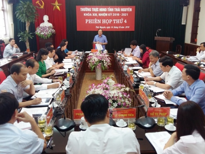 Phiên họp thứ 4, HĐND tỉnh Thái Nguyên khóa XIII