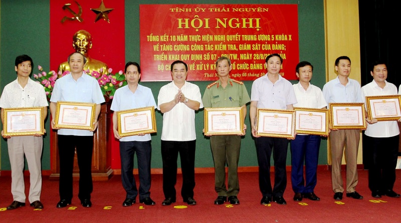 Thái Nguyên: Tổng kết 10 năm thực hiện Nghị quyết Trung ương 5, khoá X