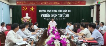 Phiên họp thứ 28 Thường trực HĐND tỉnh Thái Nguyên