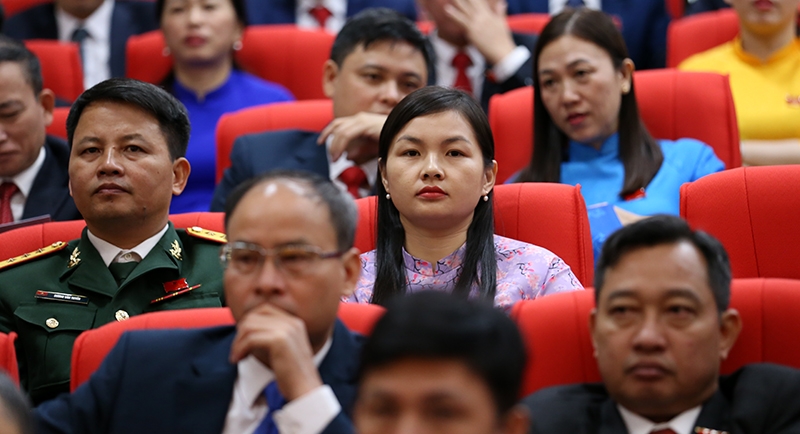 [Photo] Các đại biểu dự Phiên khai mạc Đại hội đại biểu Đảng bộ tỉnh Thái Nguyên lần thứ XX