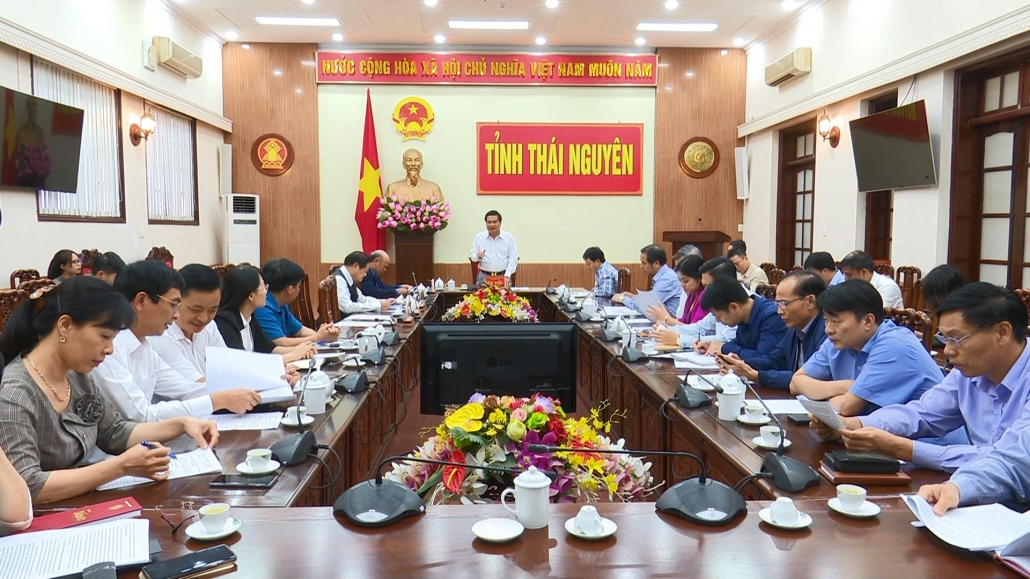 UBND tỉnh Thái Nguyên làm việc với các Hiệp hội doanh nghiệp về nâng cao Chỉ số PCI