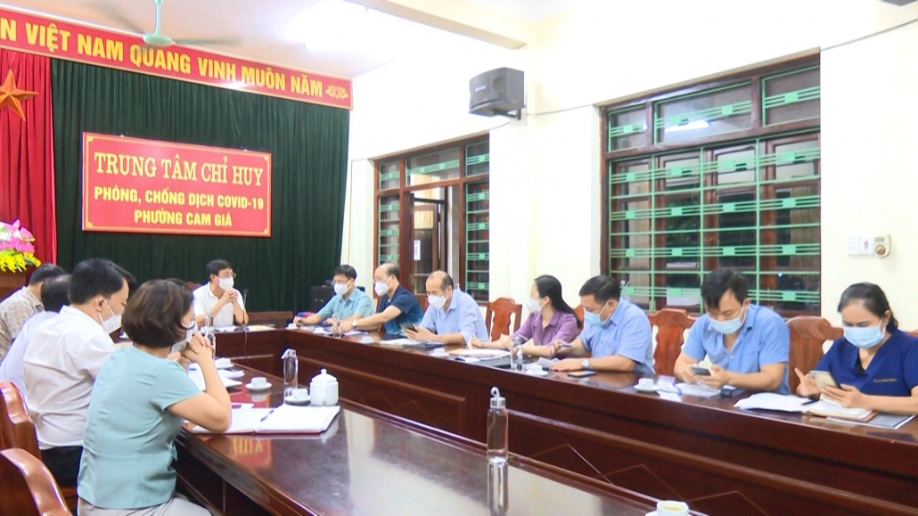 Lãnh đạo tỉnh chỉ đạo khẩn về các ca F0 tại phường Cam Giá, TP Thái Nguyên