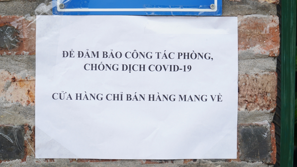 [Photo] Người dân TP Thái Nguyên chấp hành nghiêm các yêu cầu về phòng, chống dịch COVID-19