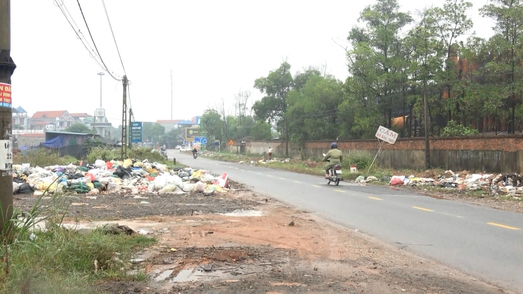 Áp lực trong xử lý rác thải sinh hoạt tại huyện Phú Bình - đã ps HTTH 28.11
