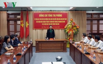 Phó Chủ tịch Thường trực Quốc hội Tòng Thị Phóng thăm Vùng 3 Hải quân