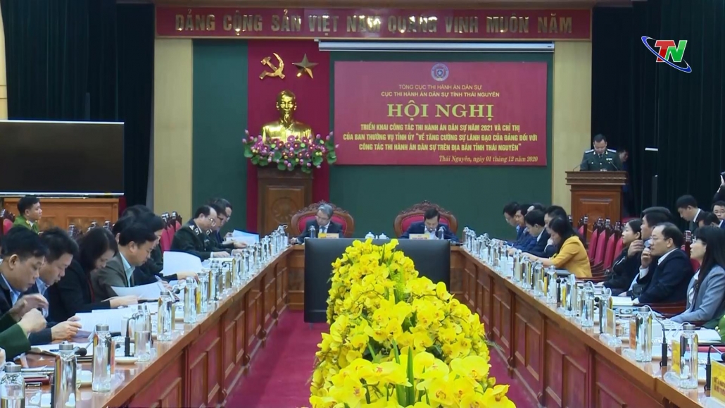 Tăng cường sự lãnh đạo của Đảng đối với công tác thi hành án dân sự tại Thái Nguyên