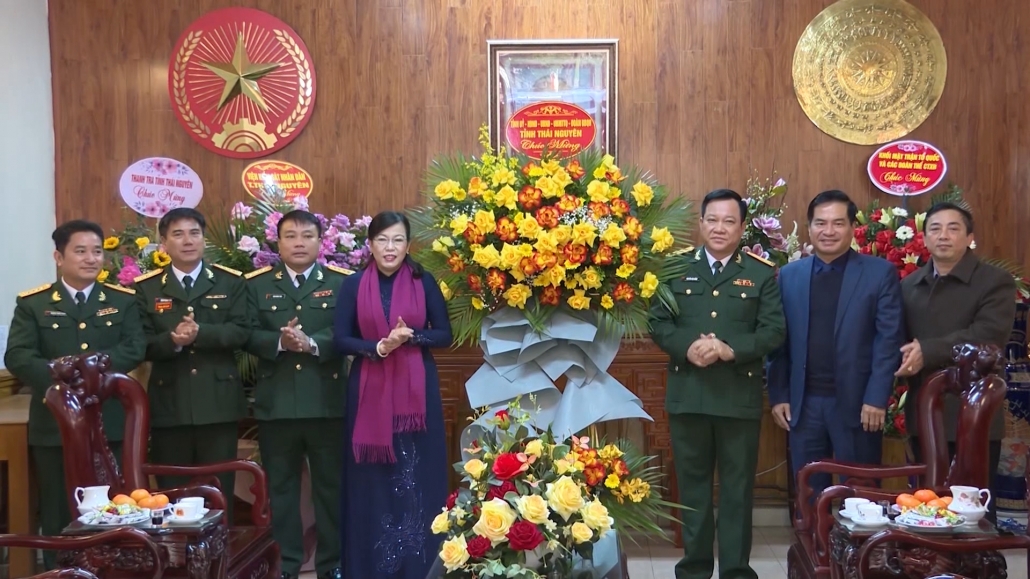 Lãnh đạo tỉnh chúc mừng nhân kỷ niệm 76 năm Ngày thành lập Quân đội nhân dân Việt Nam và 31 năm Ngày hội Quốc phòng toàn dân
