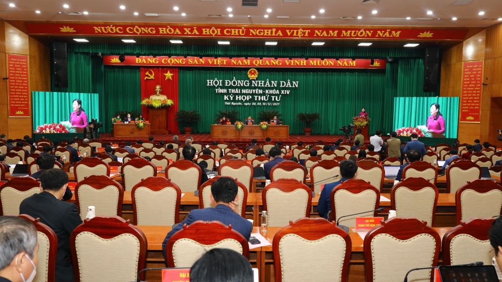 [Photo] Khai mạc Kỳ họp thứ tư, HĐND tỉnh Thái Nguyên khóa XIV, nhiệm kỳ 2021-2026