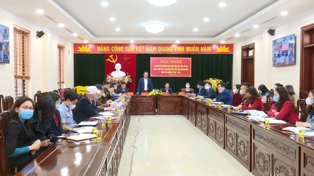 Đại biểu HĐND tỉnh tiếp xúc cử tri huyện Đồng Hỷ - đã psts 21.12