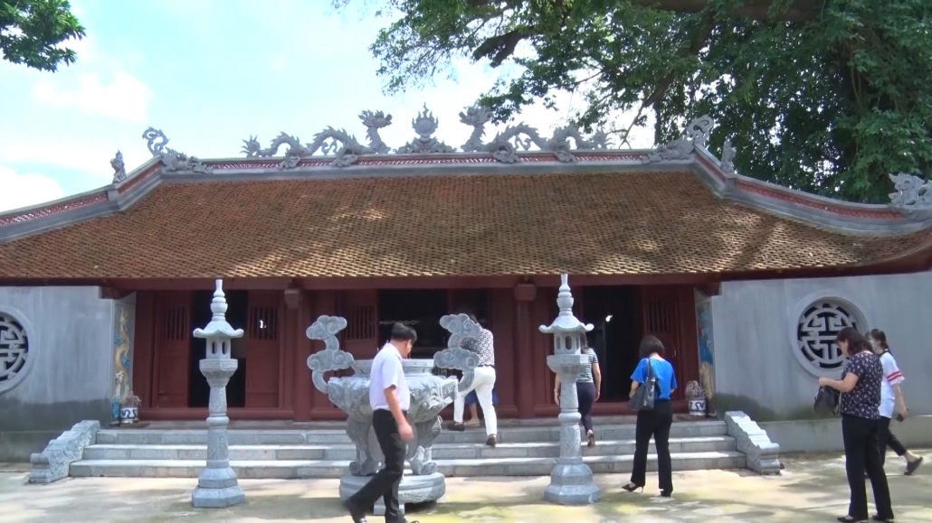 Thị xã Phổ Yên: Bàn giao công trình tu bổ, tôn tạo Di tích Quốc gia Đền Lục Giáp giai đoạn 1
